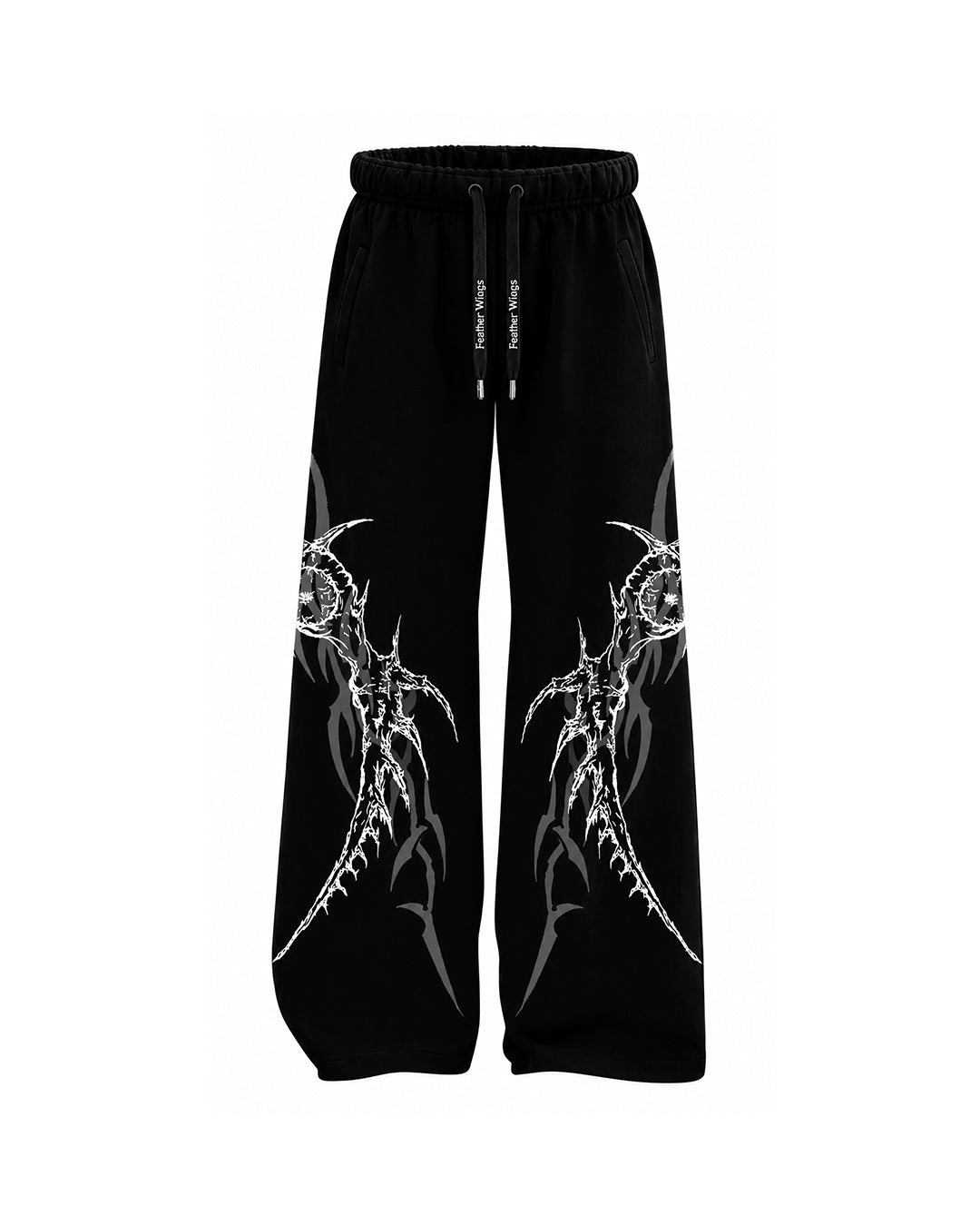 Void Baggy Sweatpants – 100% Organic Heavyweight Cotton | Feather Wings