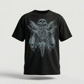 Abyss horn-skull T-Shirt 100% Organic Heavyweight Cotton