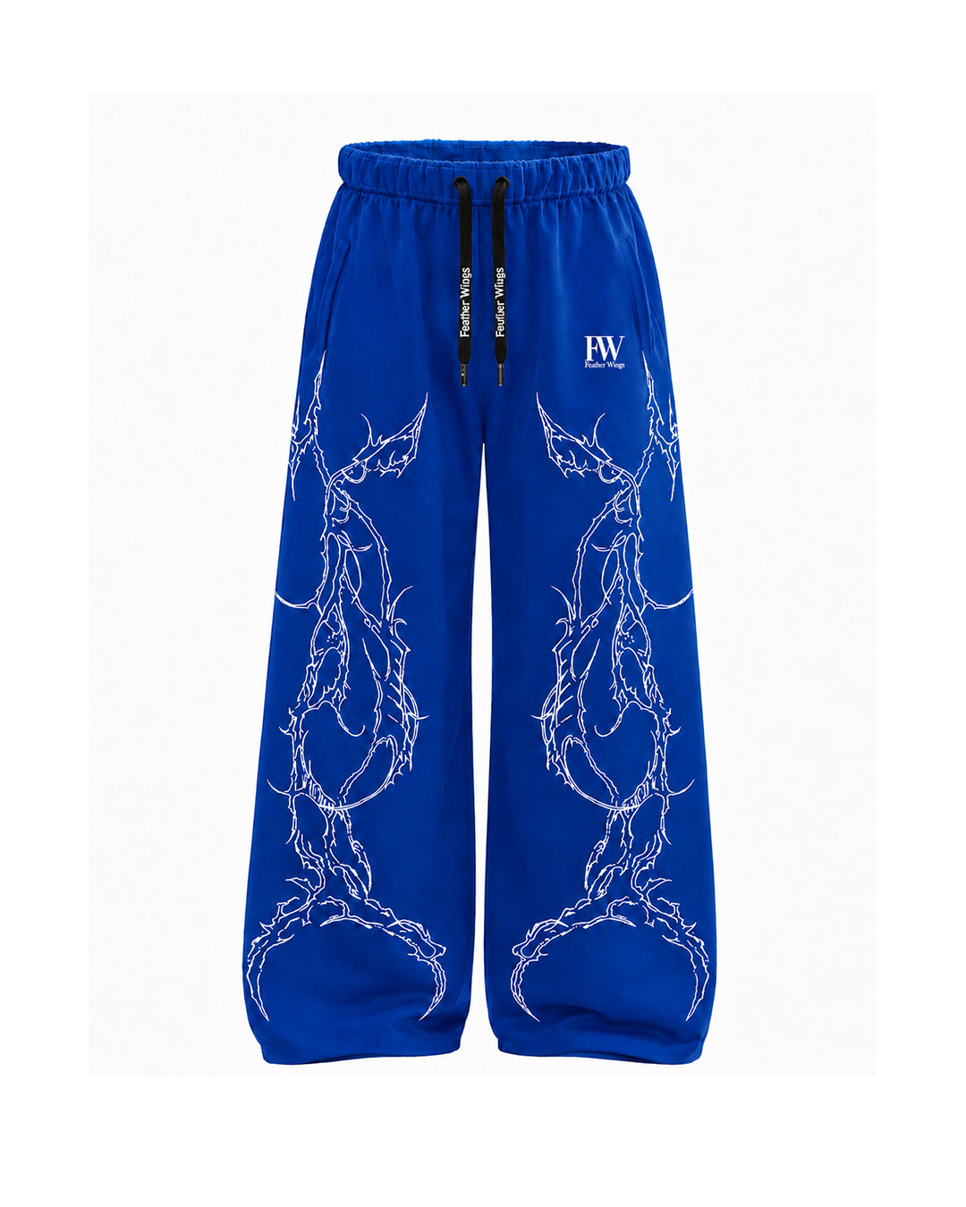 Claw Baggy Sweatpants – 100% Organic Heavyweight Cotton | Feather Wings