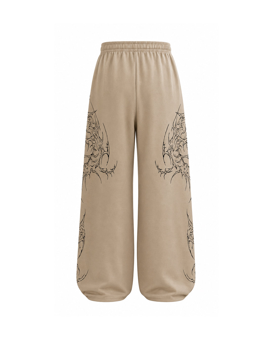Dragon Baggy Sweatpants – 100% Organic Heavyweight Cotton | Feather Wings