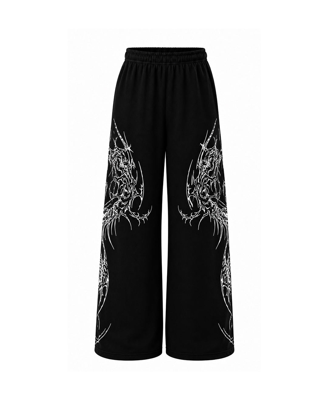 Dragon Baggy Sweatpants – 100% Organic Heavyweight Cotton | Feather Wings