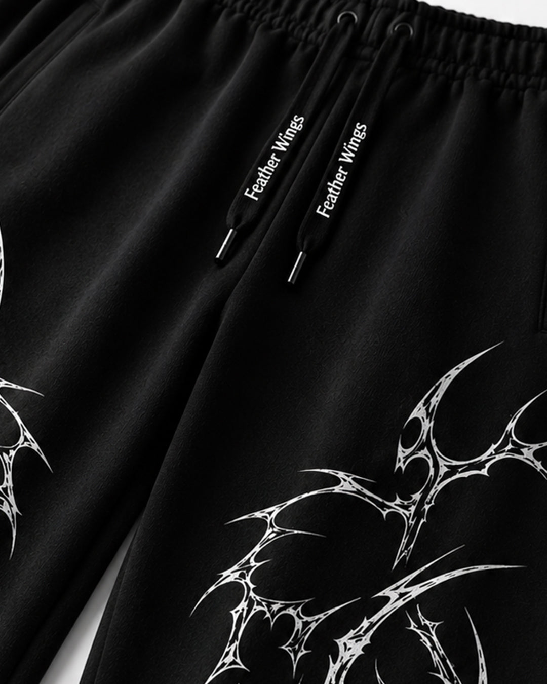 Spider Baggy Sweatpants – 100% Organic Heavyweight Cotton | Feather Wings