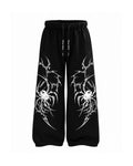 Spider Baggy Sweatpants – 100% Organic Heavyweight Cotton | Feather Wings