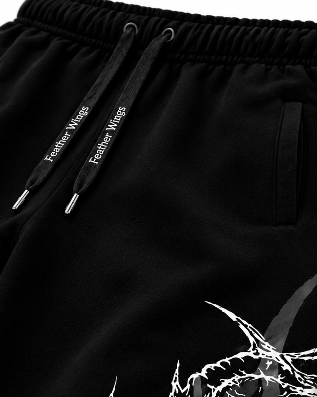 Void Baggy Sweatpants – 100% Organic Heavyweight Cotton | Feather Wings