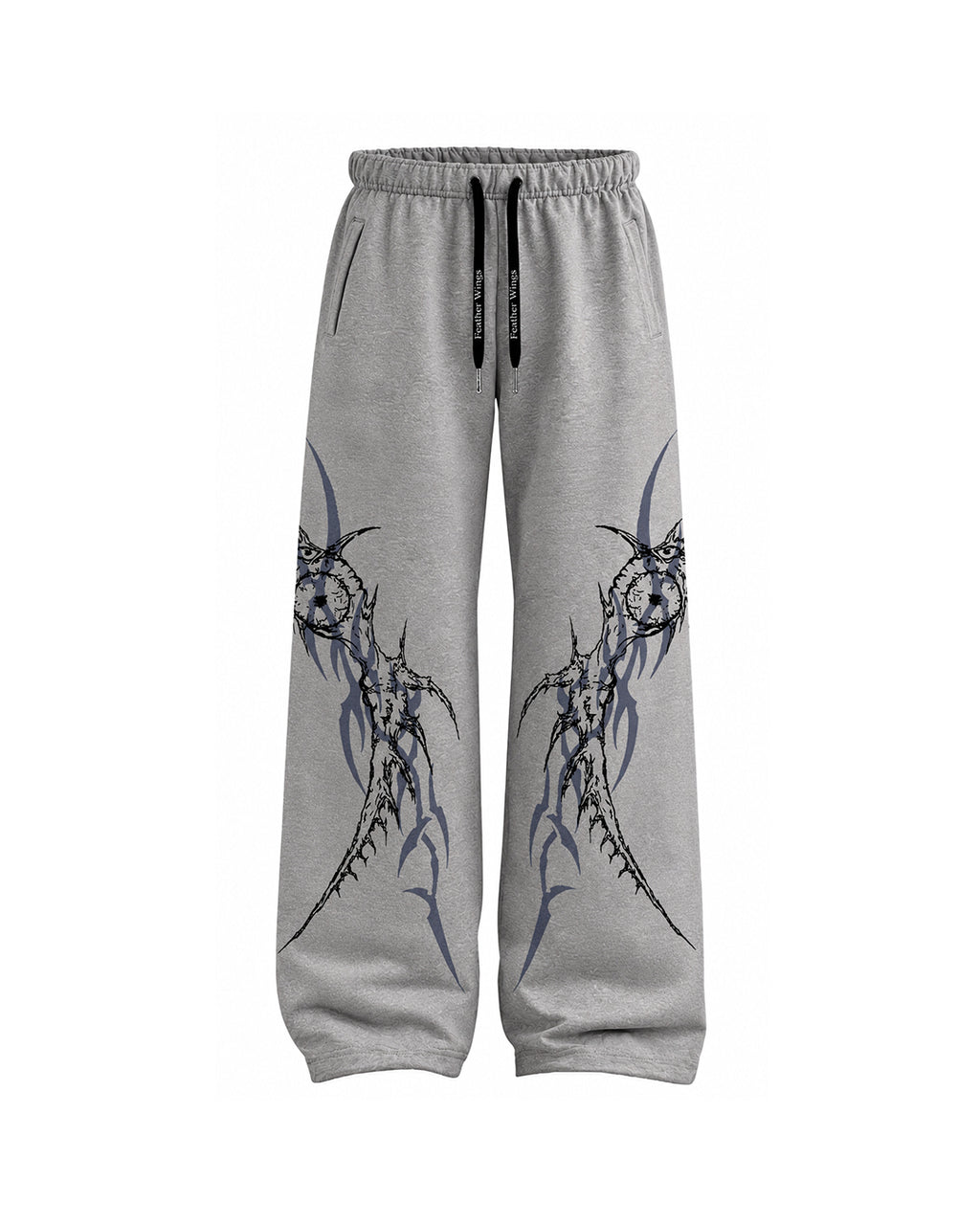Void Baggy Sweatpants – 100% Organic Heavyweight Cotton | Feather Wings