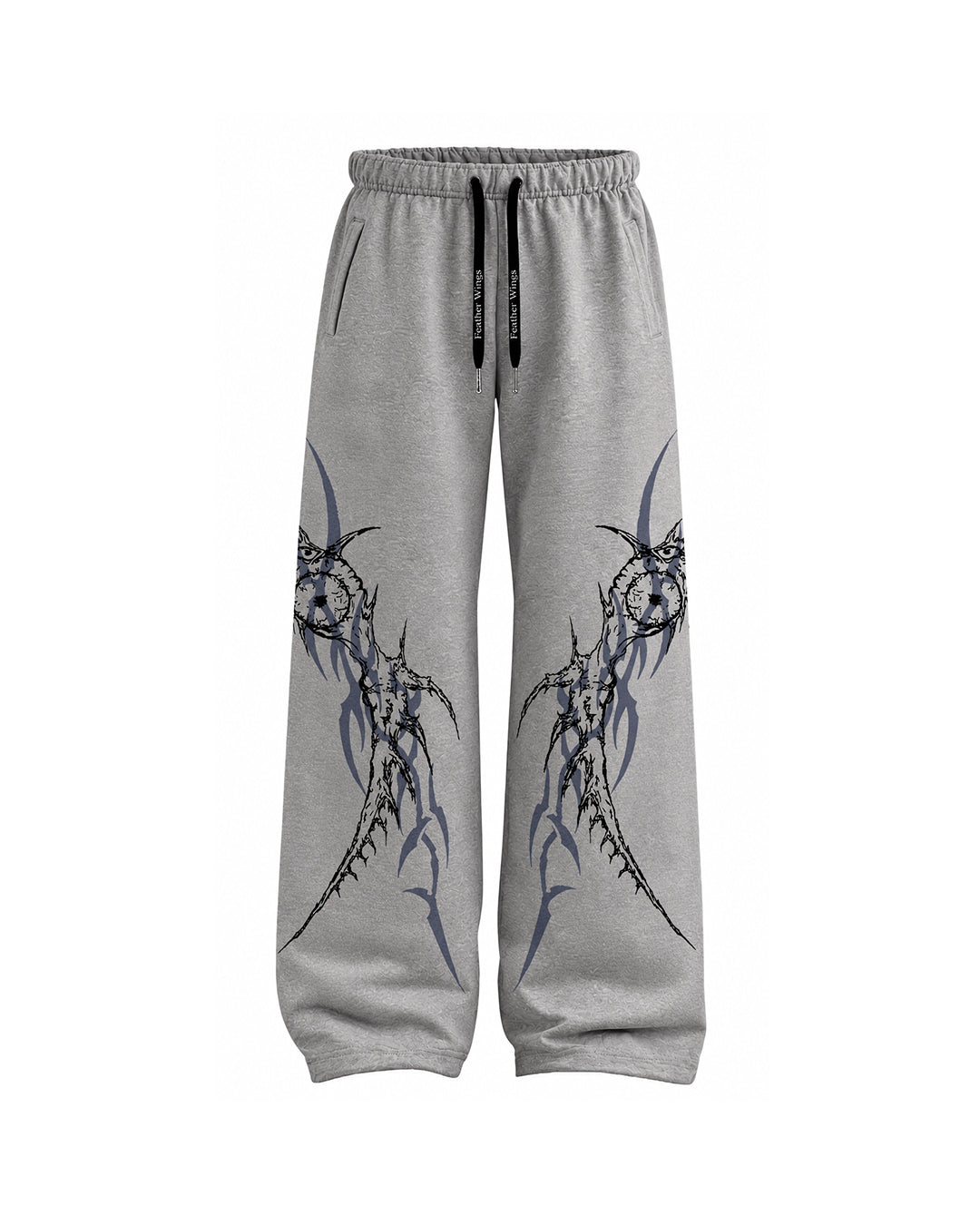 Void Baggy Sweatpants – 100% Organic Heavyweight Cotton | Feather Wings