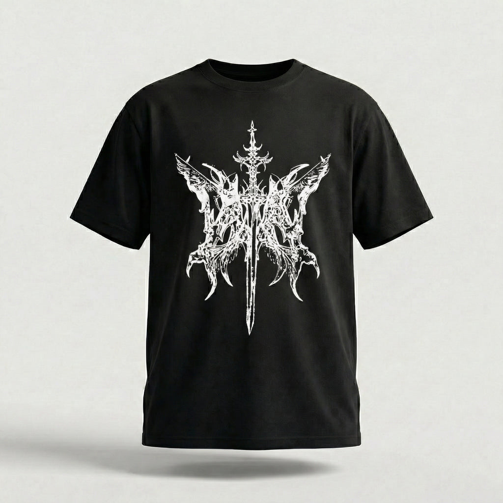 feather wings fallen blade T-Shirt 100% Organic Heavyweight Cotton