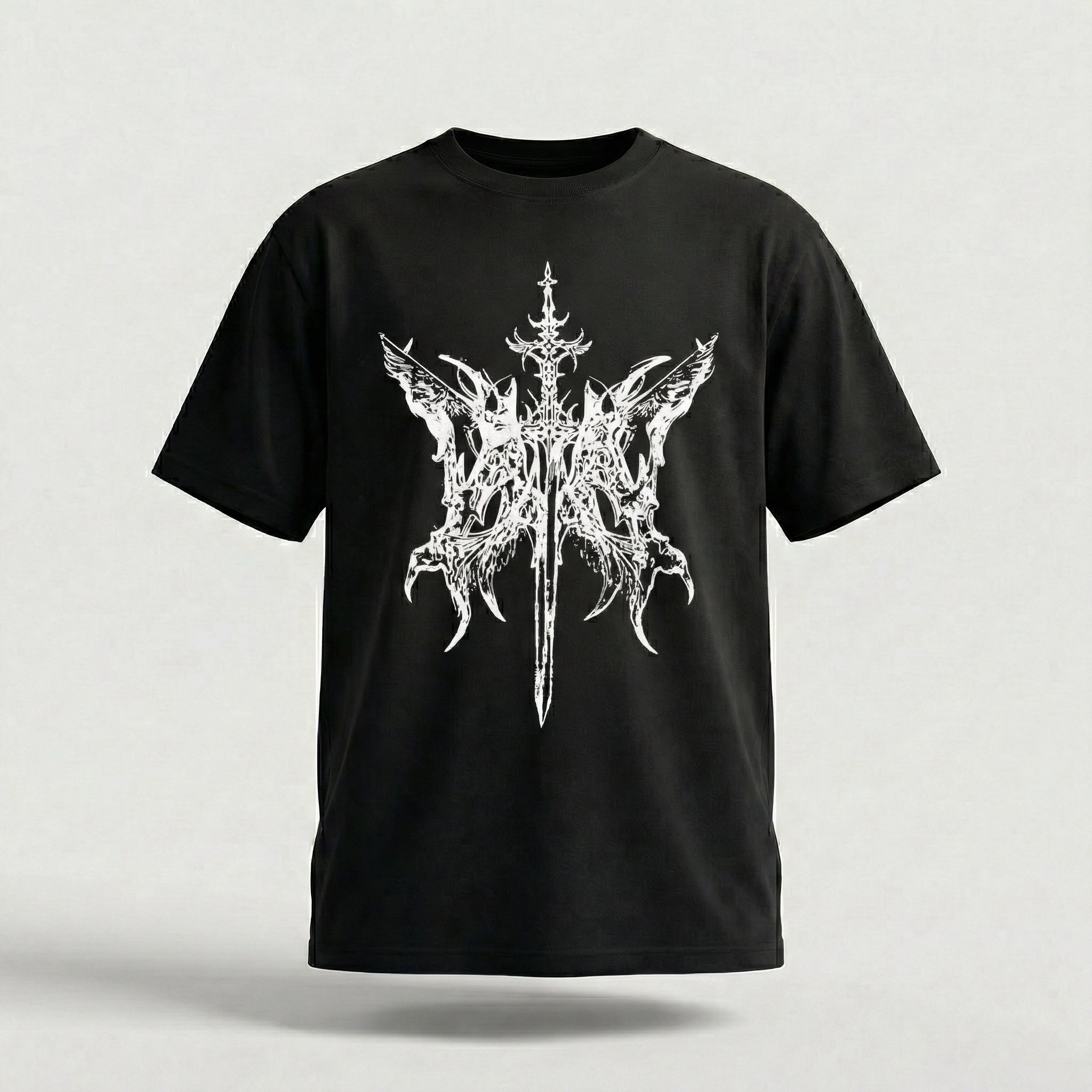 feather wings fallen blade T-Shirt 100% Organic Heavyweight Cotton